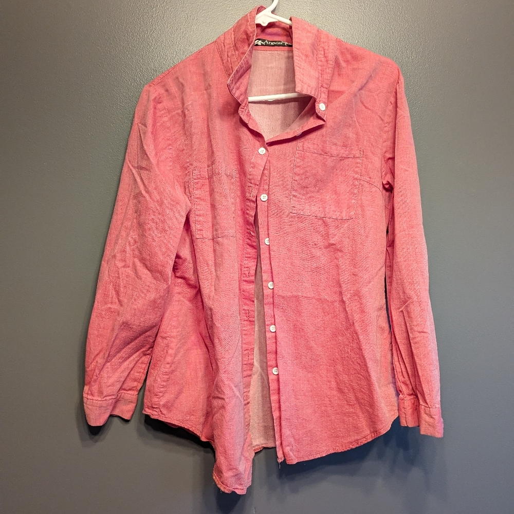 Women's dress top button up